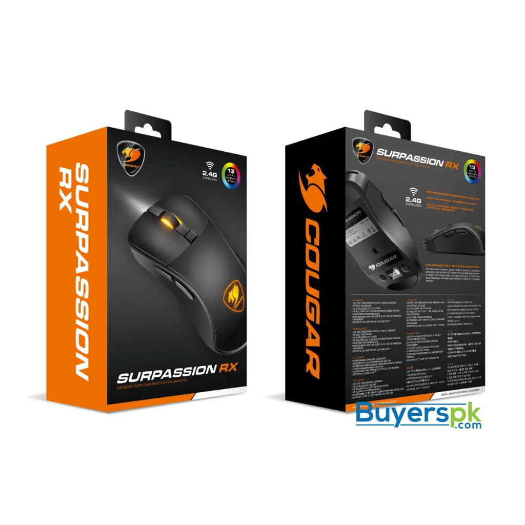 Cougar Surpassion Rx Wireless Optical Gaming Mouse - Price in Pakistan Cougar Surpassion Rx Wireless Optical Gaming Mouse - Price in Pakistan